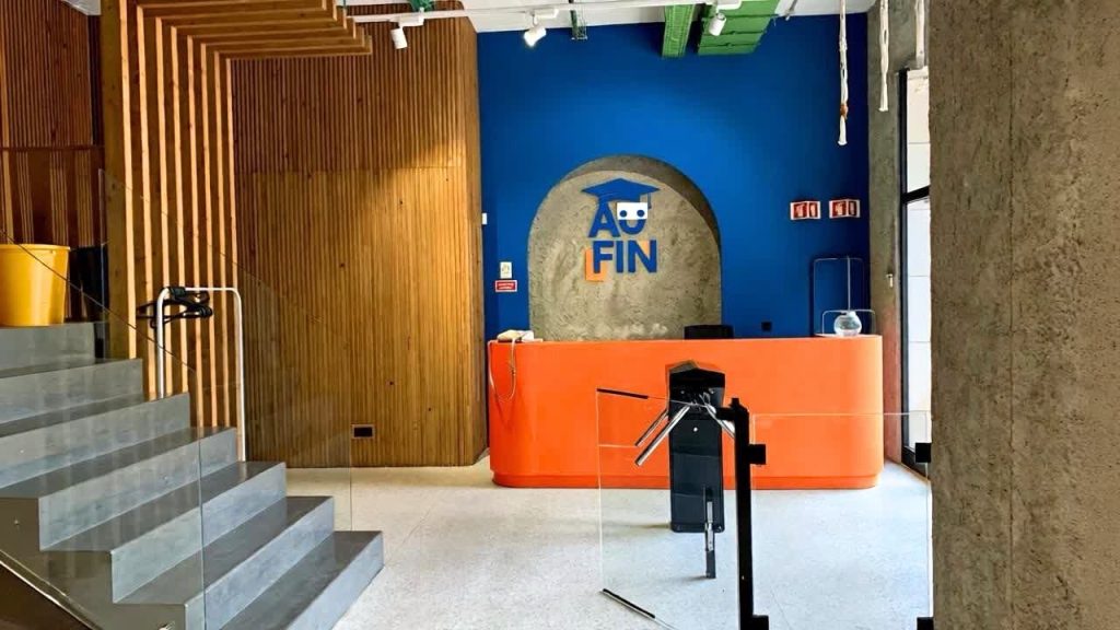 aufin office lobby AUFIN
